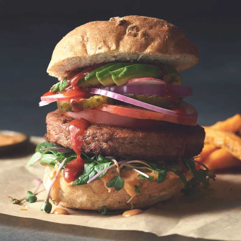 Quorn Meatless Gourmet Burger: Fungus Fiasco