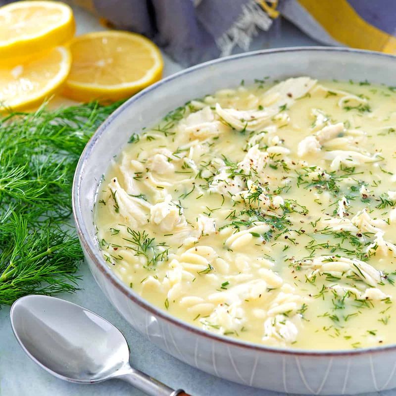 Greek Lemon Chicken Soup