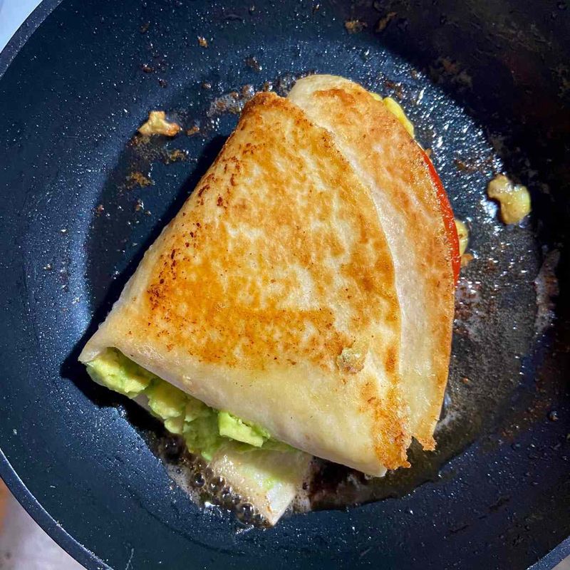 Crispy Quesadilla Hack