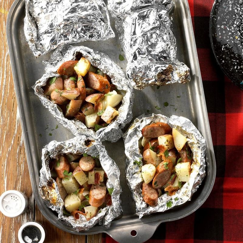 Foil Packet Cooking