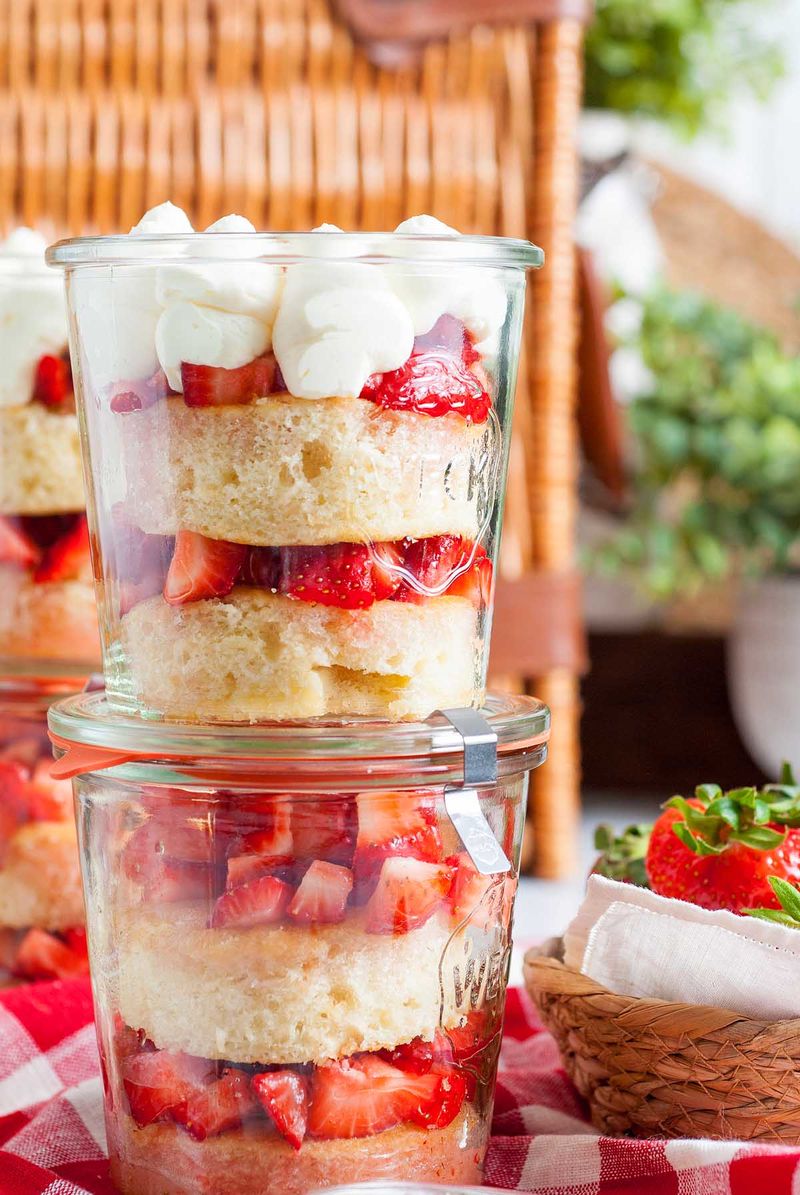 Classic Strawberry Shortcake Jars