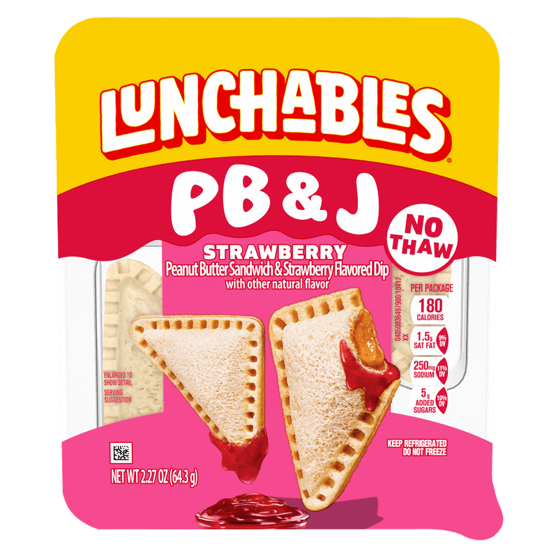 Lunchables PB&J with Fresh Strawberry Jam