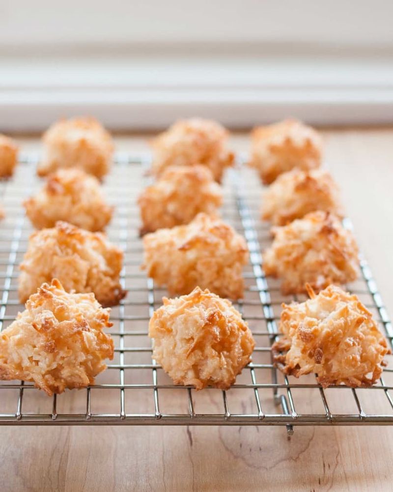 Herbal Tea With Coconut Cookies