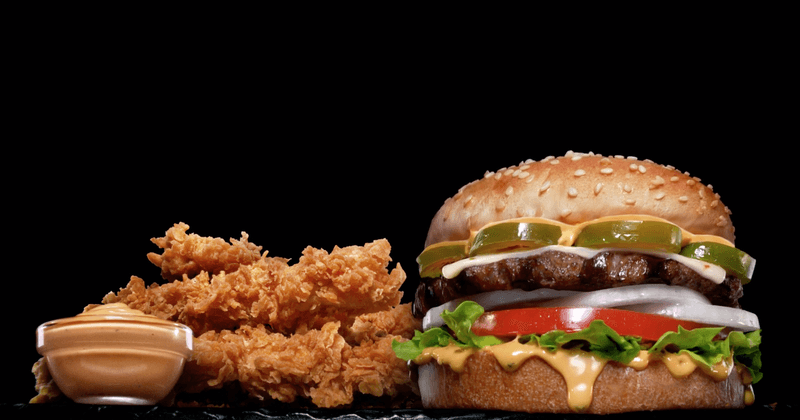 Hardee's/Carl's Jr. Nashville Hot Chicken Burger