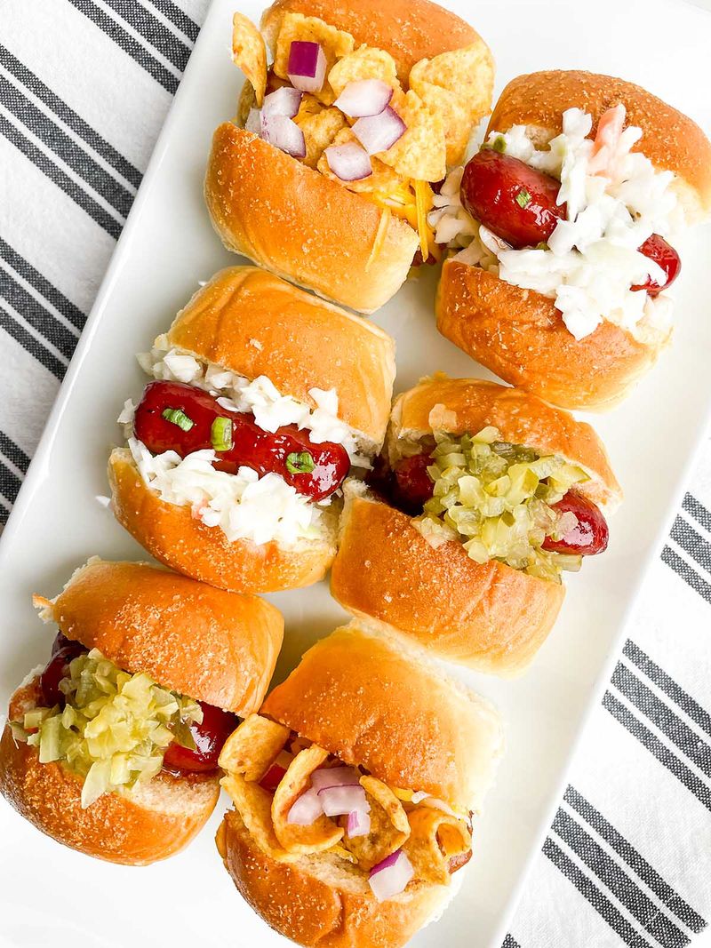 Hawaiian Roll Mini Dogs