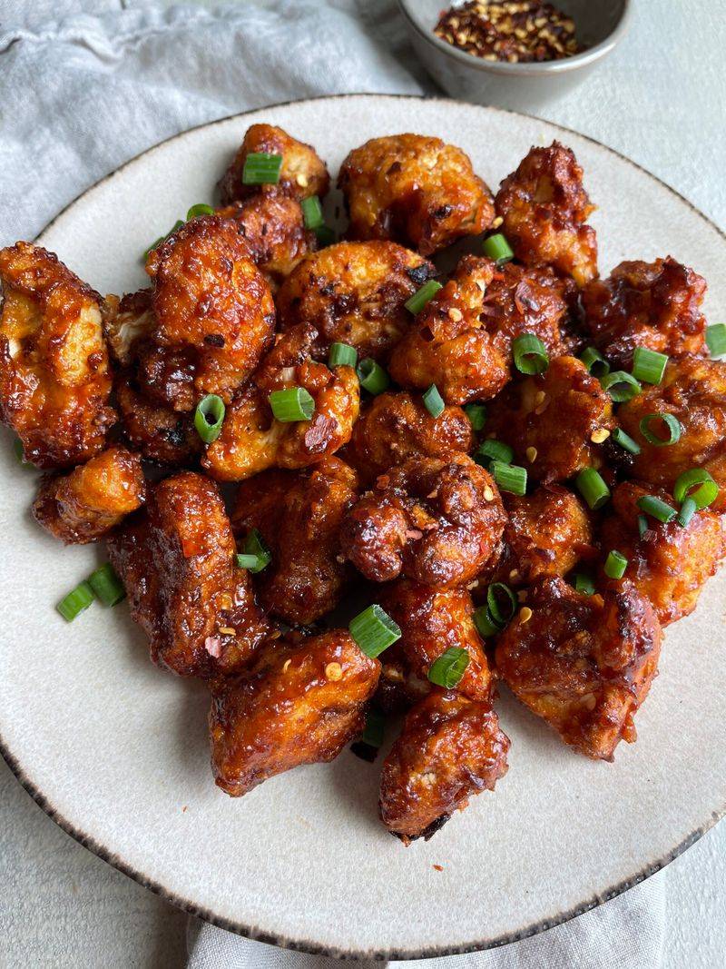 BBQ Cauliflower Bites