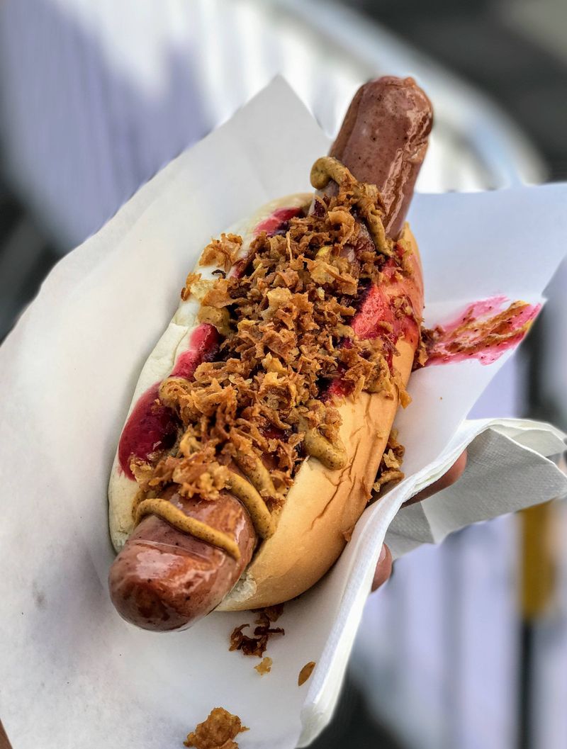 Alaska's Reindeer Hot Dog