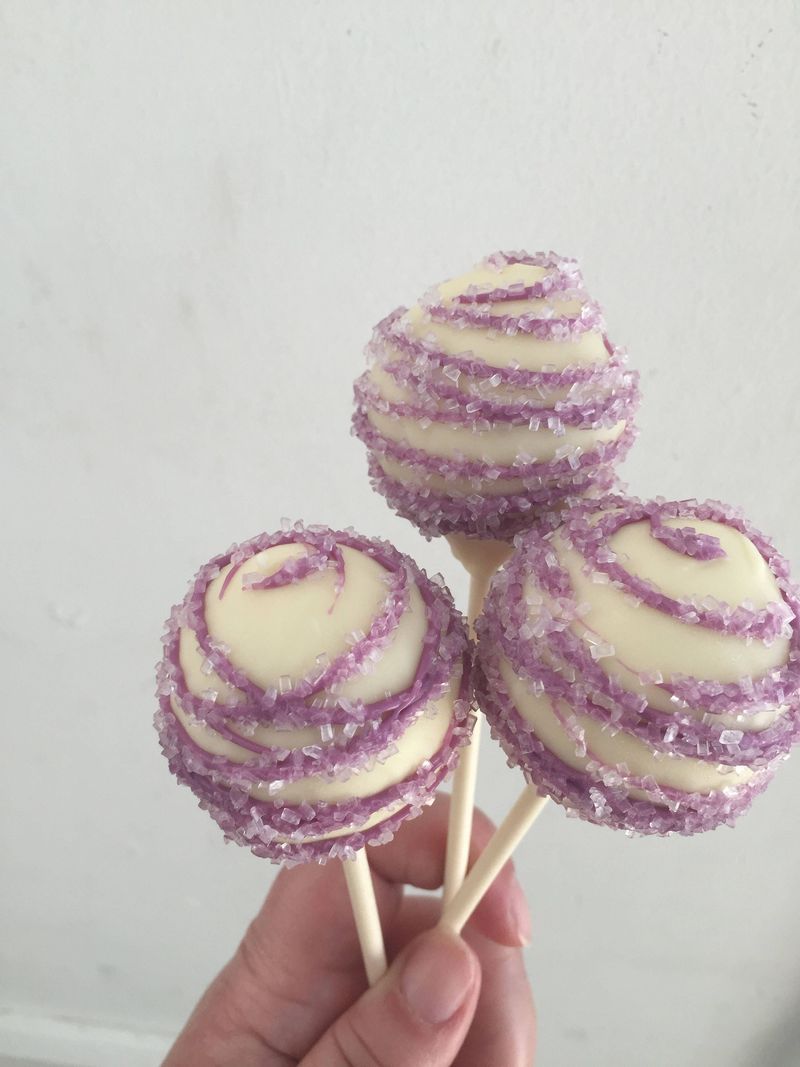 Lavender Vanilla Bouquet Pops