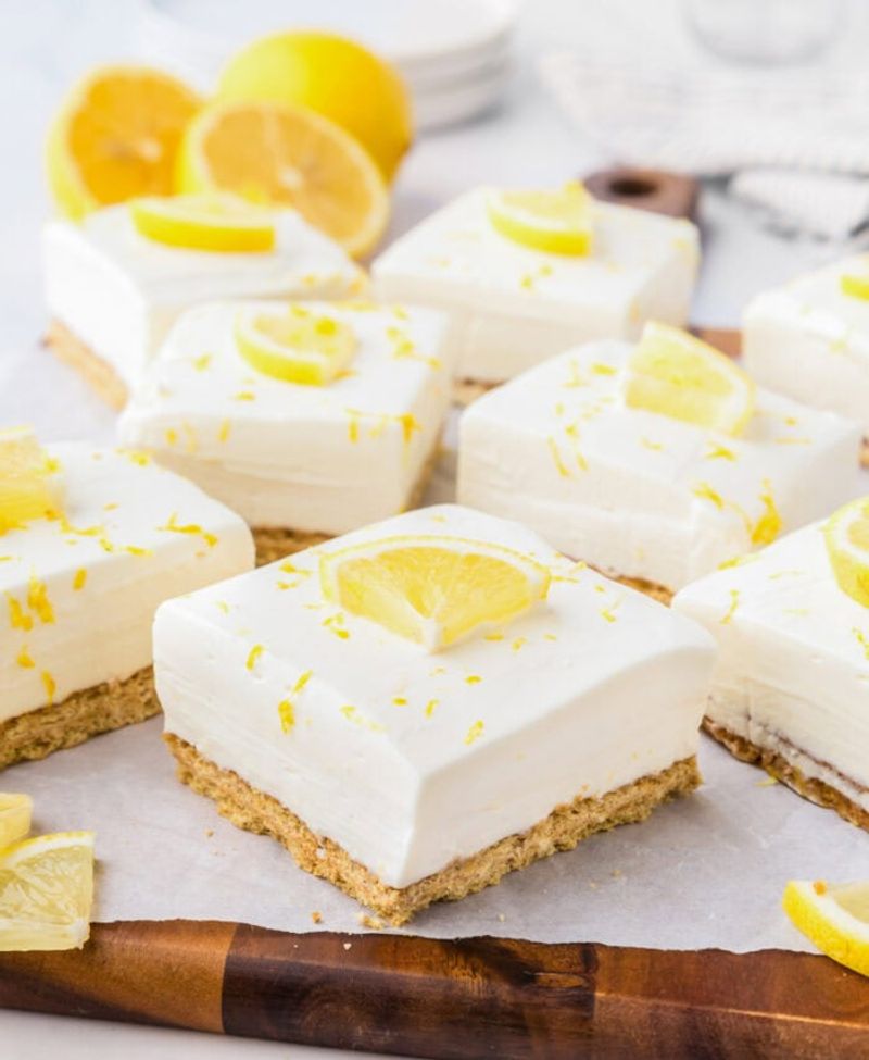 No-Bake Lemon Cream Bars