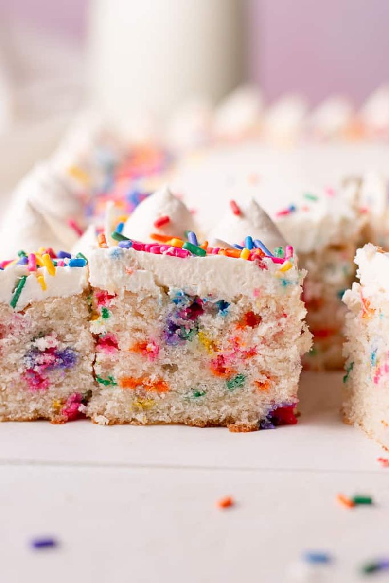 Funfetti Birthday Sheet Cake