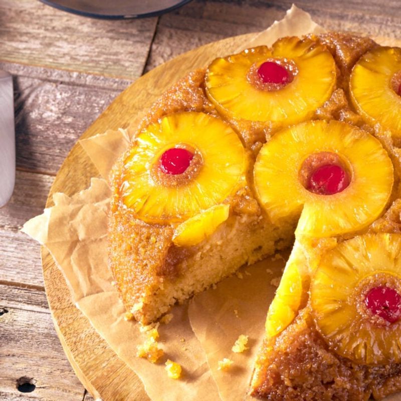 Pineapple Upside-Down Cake Glory