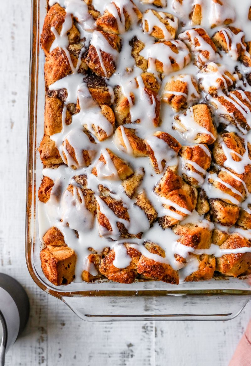 Cinnamon Roll Breakfast Bake