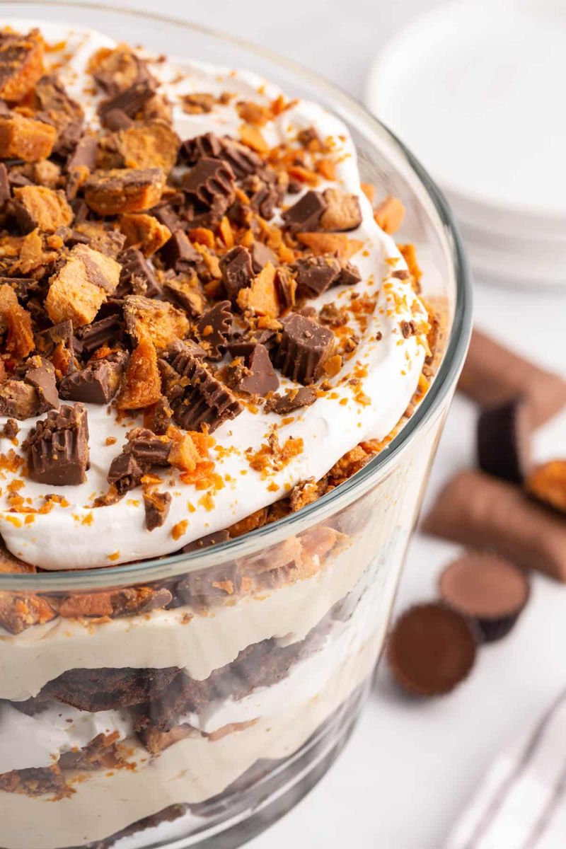 Peanut Butter Chocolate Cake Trifle