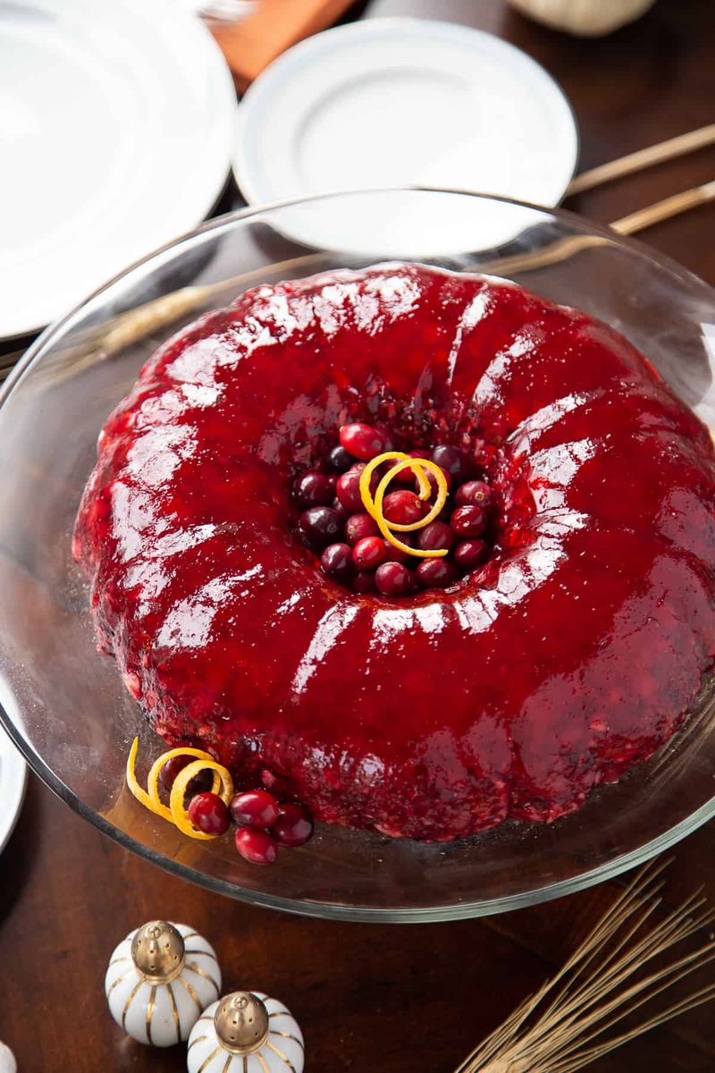 Cranberry Jello Mold