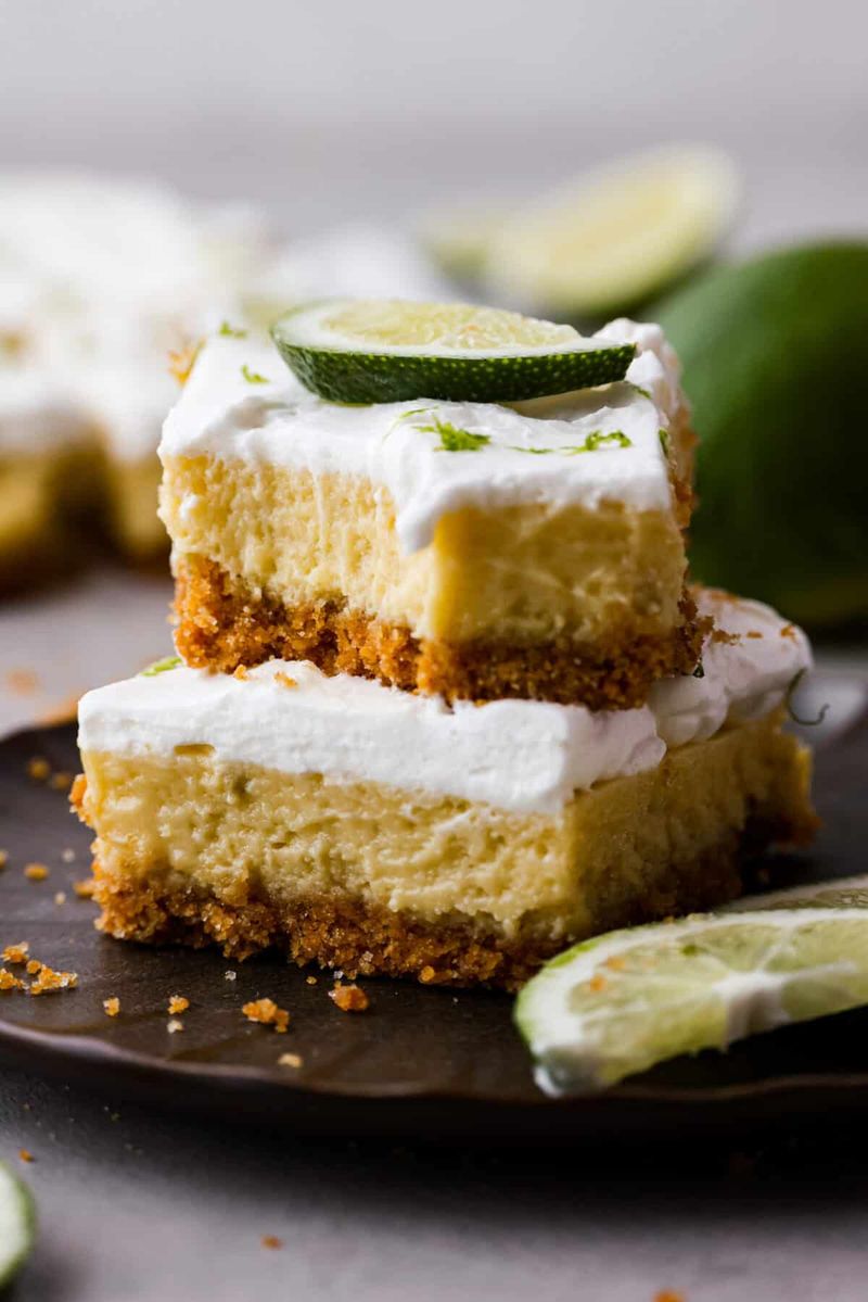 Zesty Key Lime Pie Bars