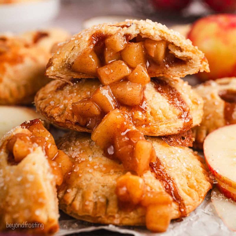 Salted Caramel Apple Hand Pies
