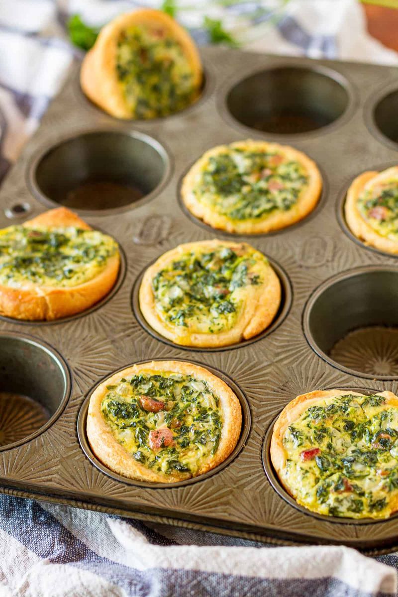 Bacon And Cheese Quiche Cups