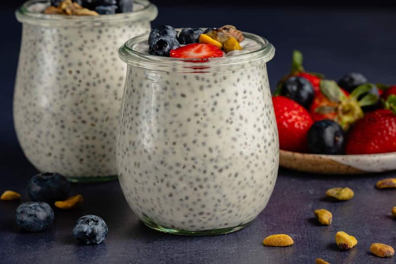 Dairy-Free Yogurt With Chia Seeds