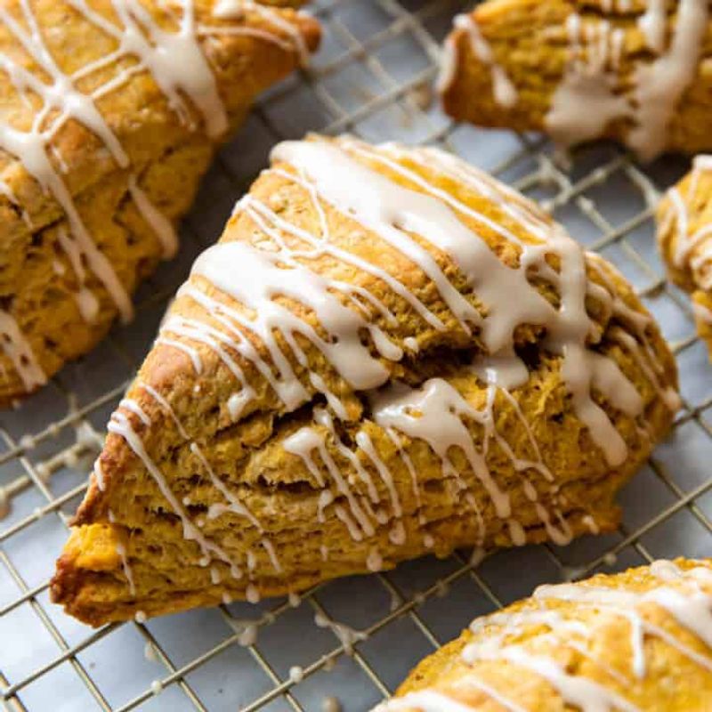 Pumpkin Spice Scones