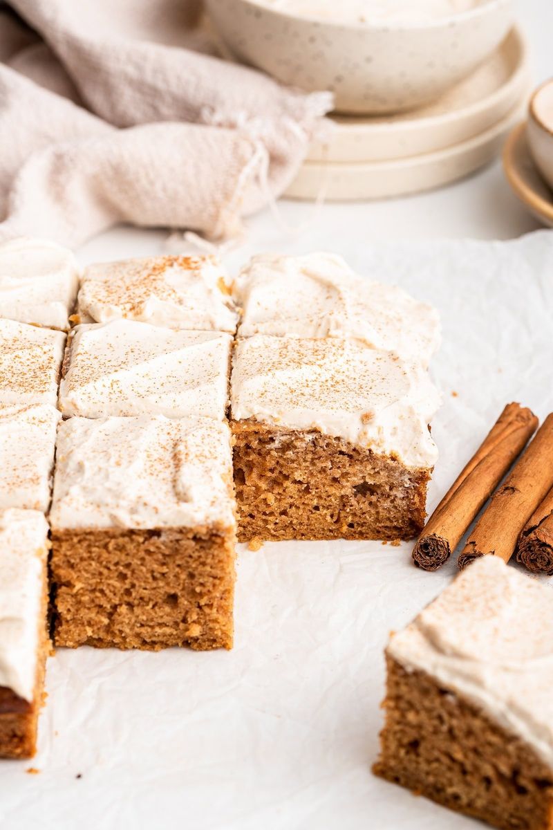 Maple Applesauce Cake