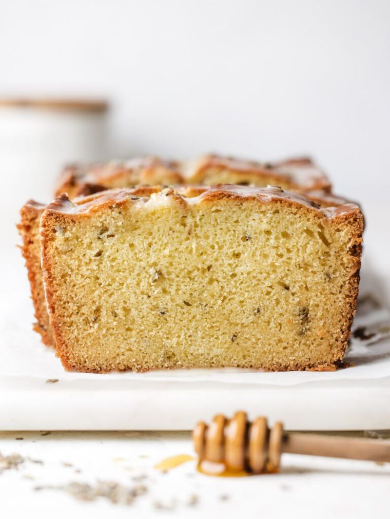 Lavender Honey Pound Cake