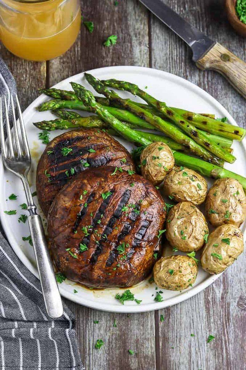 Meaty Portobello Mushroom Steaks