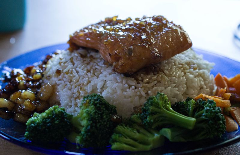 TGI Friday's Whiskey-Glazed Fish