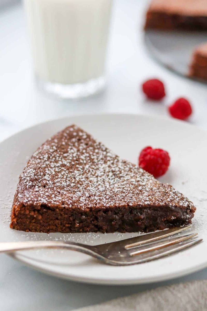 Swedish Kladdkaka (Sticky Chocolate Cake)