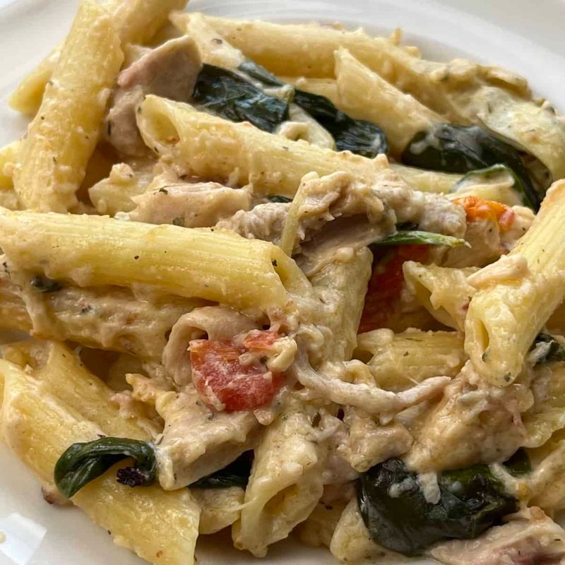 Lemon Artichoke Chicken Pasta