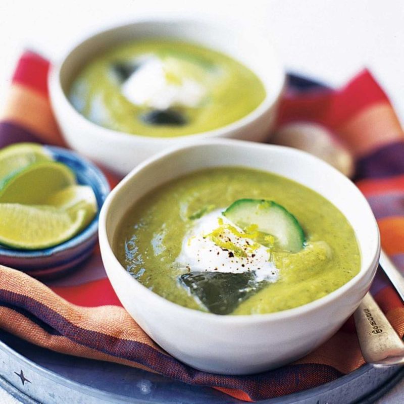 Watercress & Cucumber Soup