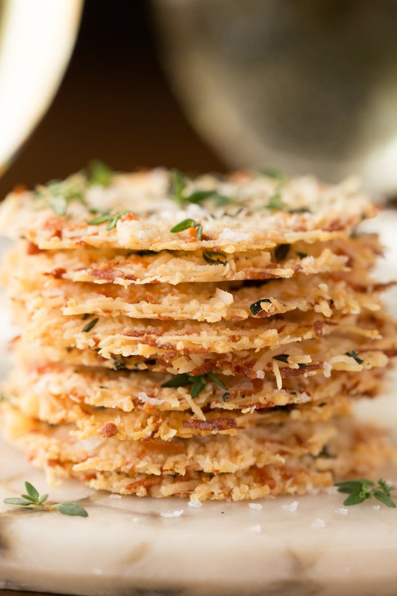 Parmesan Cheese Crisps
