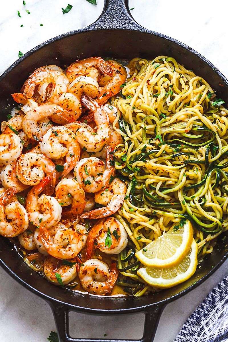 Lemon Garlic Butter Shrimp