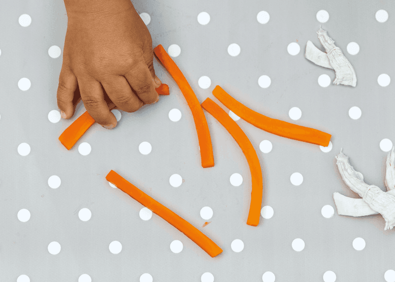 Steamed Carrot Sticks