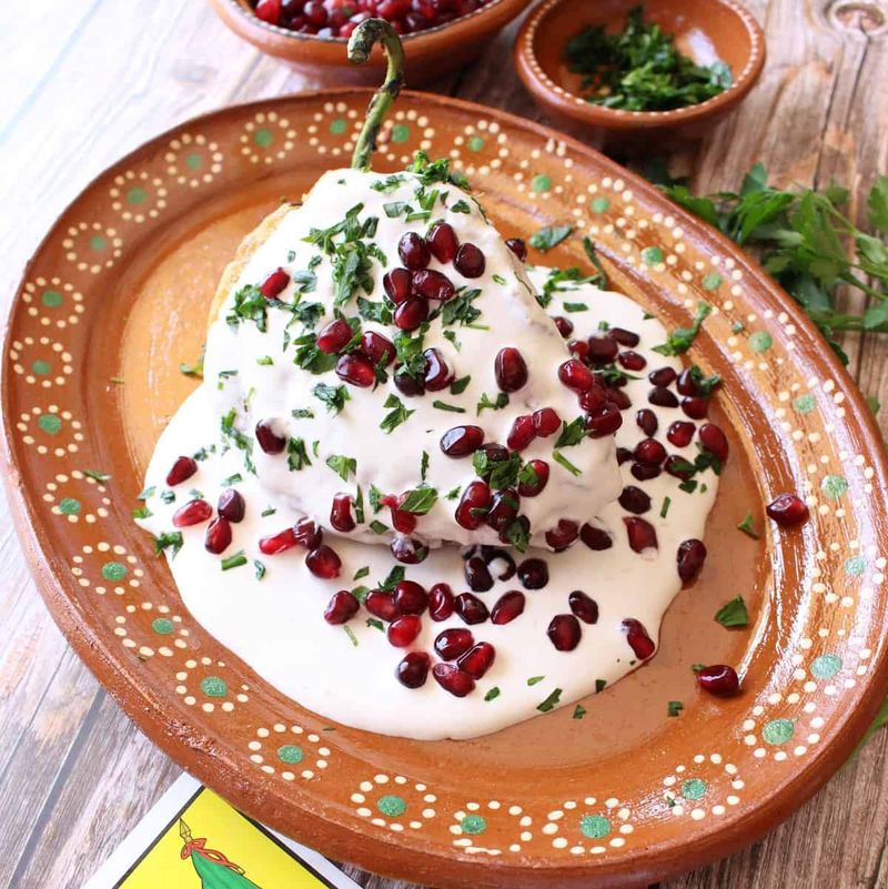 Try: Chiles En Nogada