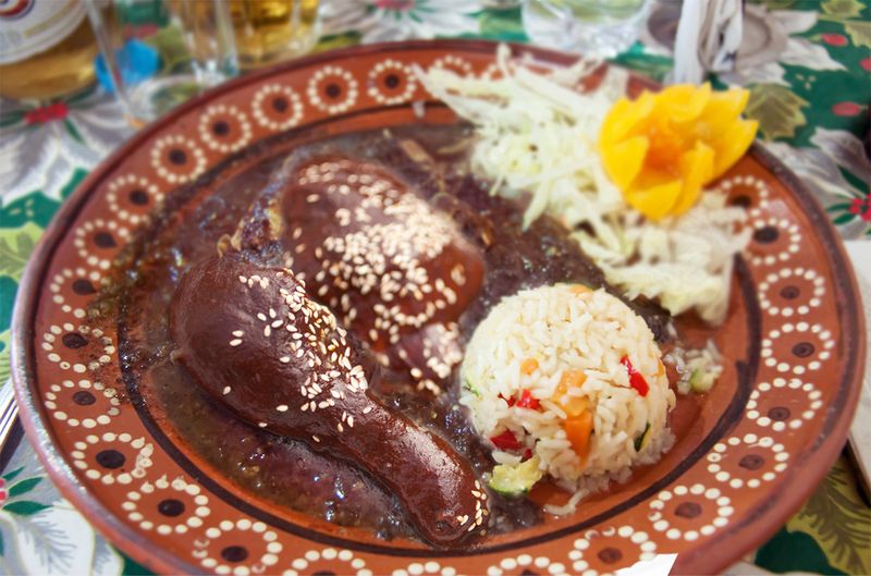 Try: Mole Poblano