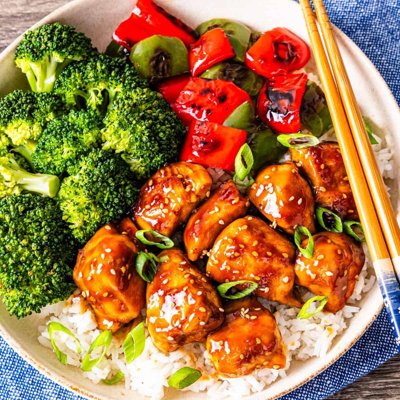 Teriyaki Chicken Bowls