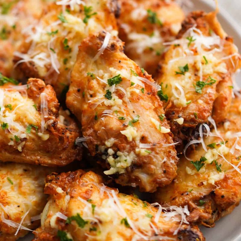 Garlic Parmesan Wings