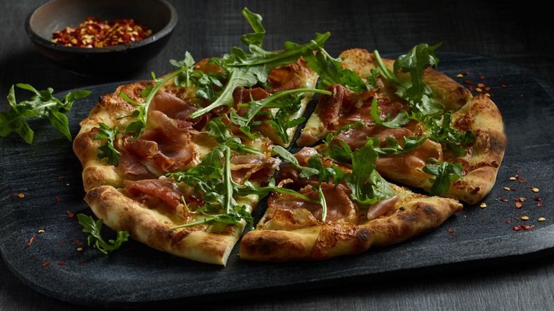 Prosciutto And Arugula Pizza