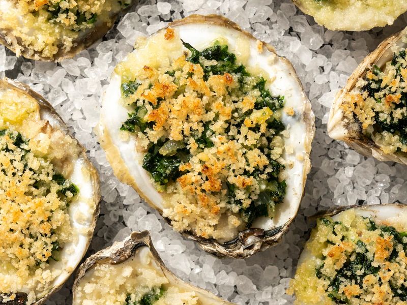 Oysters Rockefeller