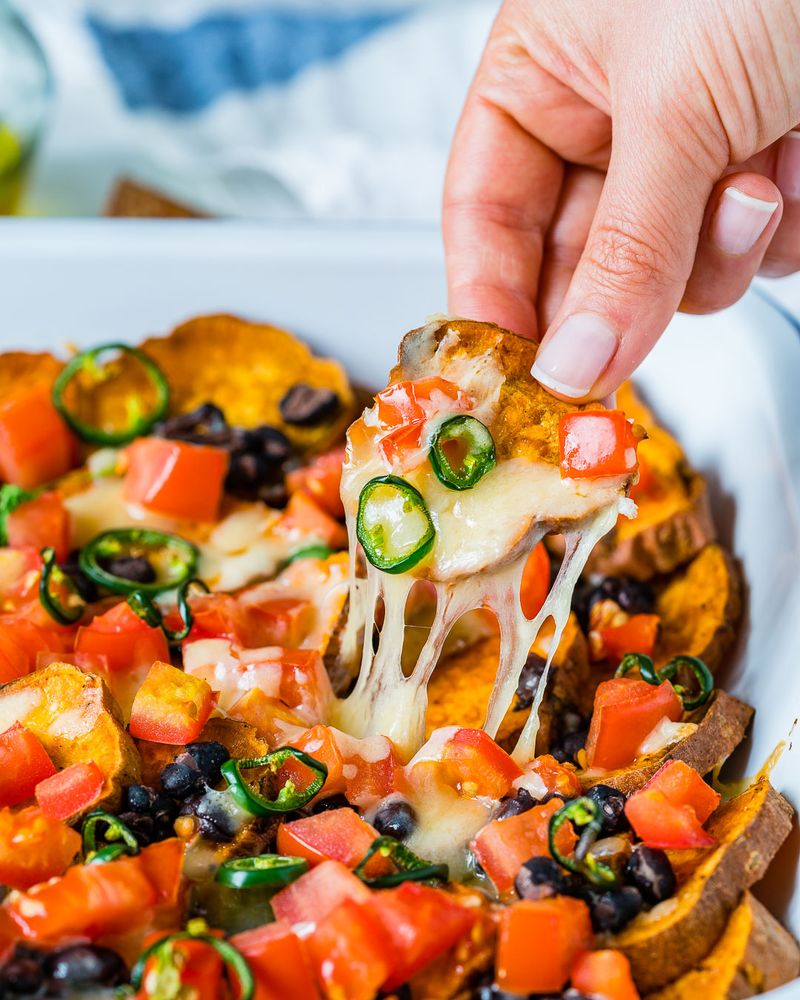 Loaded Sweet Potato Nachos