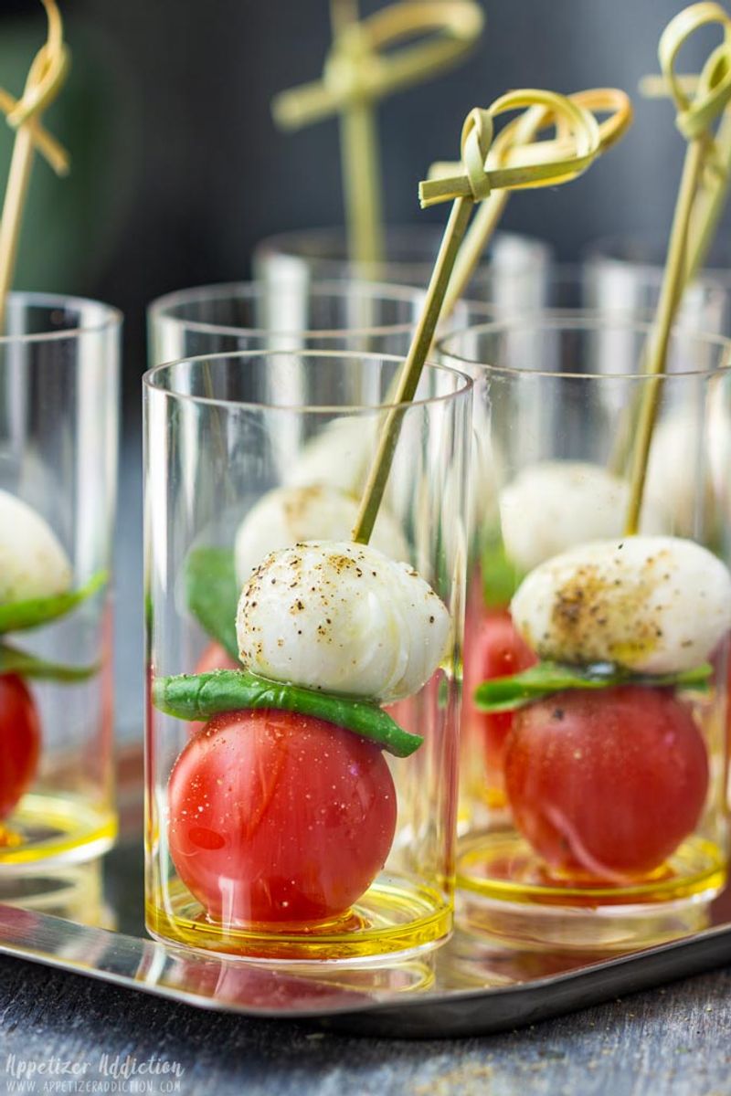Mini Caprese Skewers