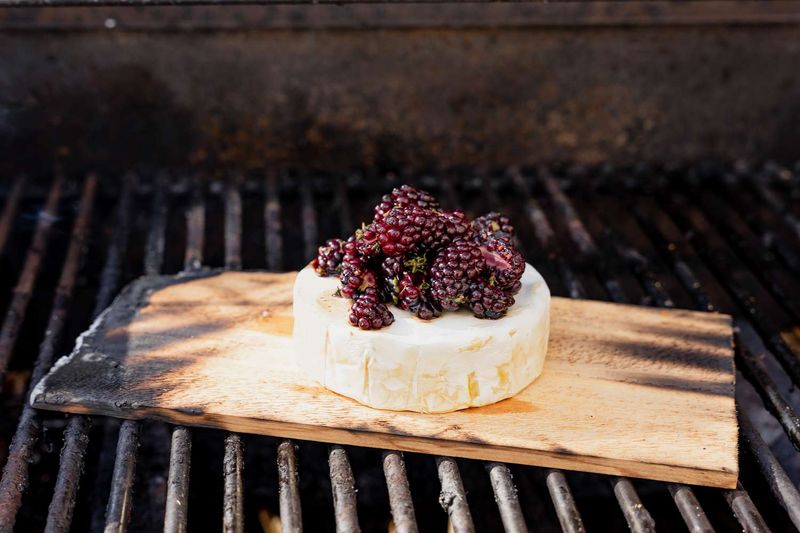 Cedar-Planked Brie