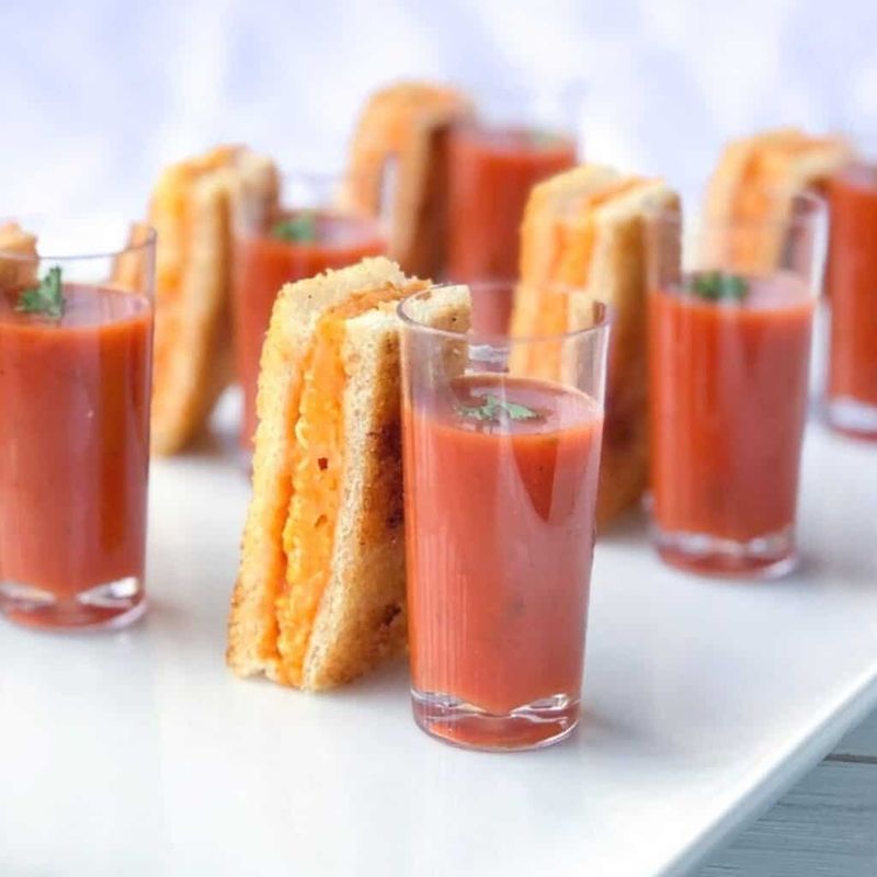 Mini Grilled Cheese Dippers