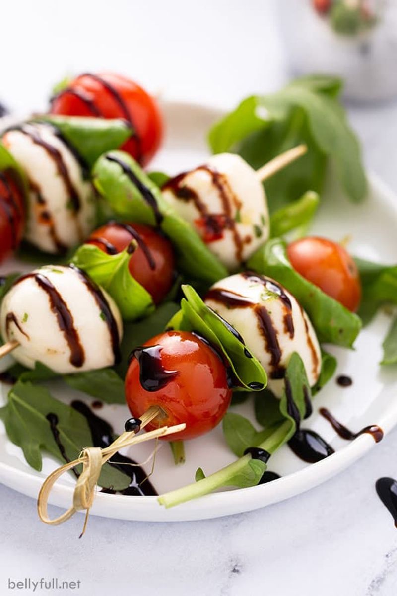 Mini Caprese Skewers