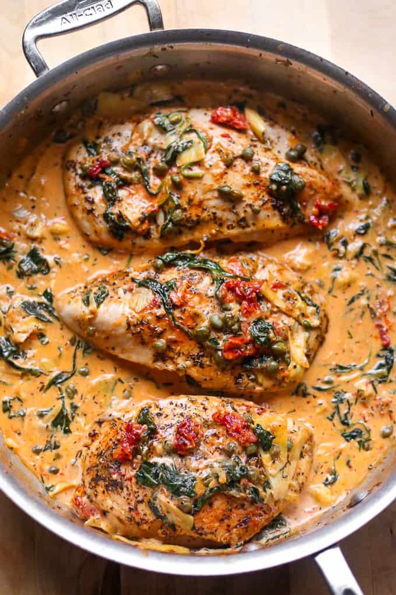 Creamy Tuscan Garlic Chicken