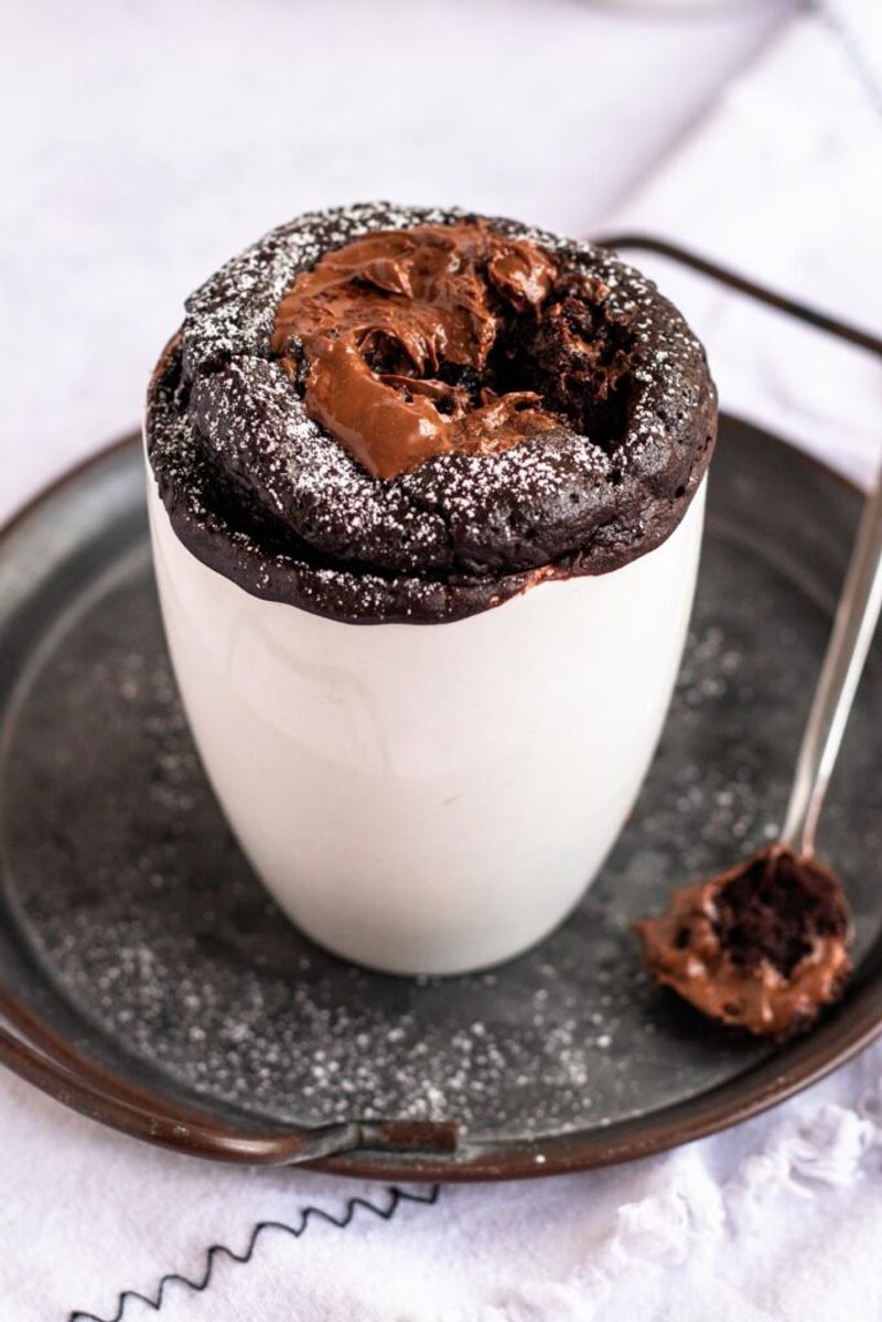 Nutella Mug Cake
