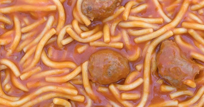 Canned Spaghetti And Meatballs