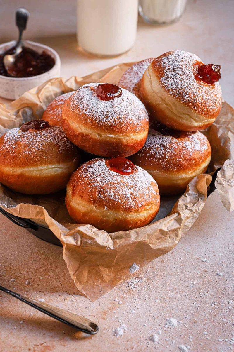 Jelly-Filled Sufganiyot