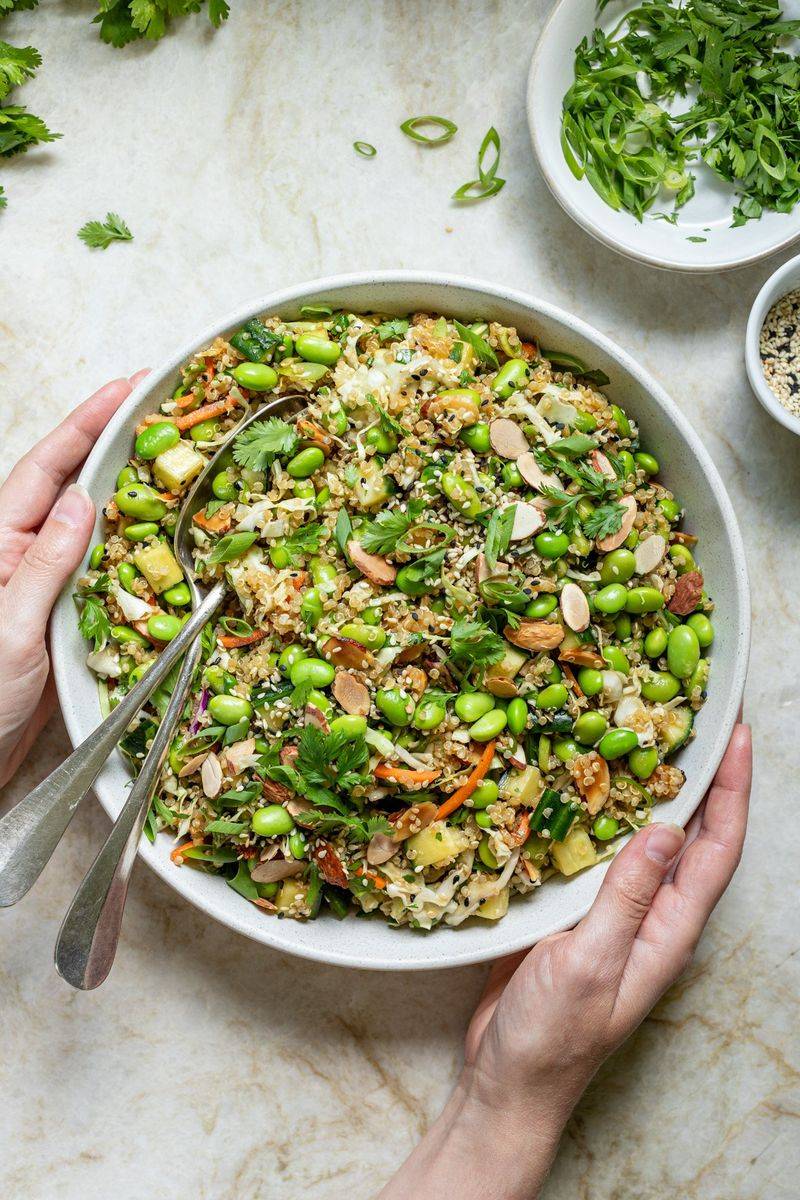 Edamame And Quinoa Salad