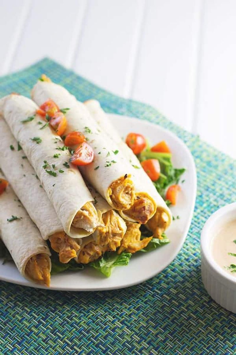 Chicken And Cheese Taquitos